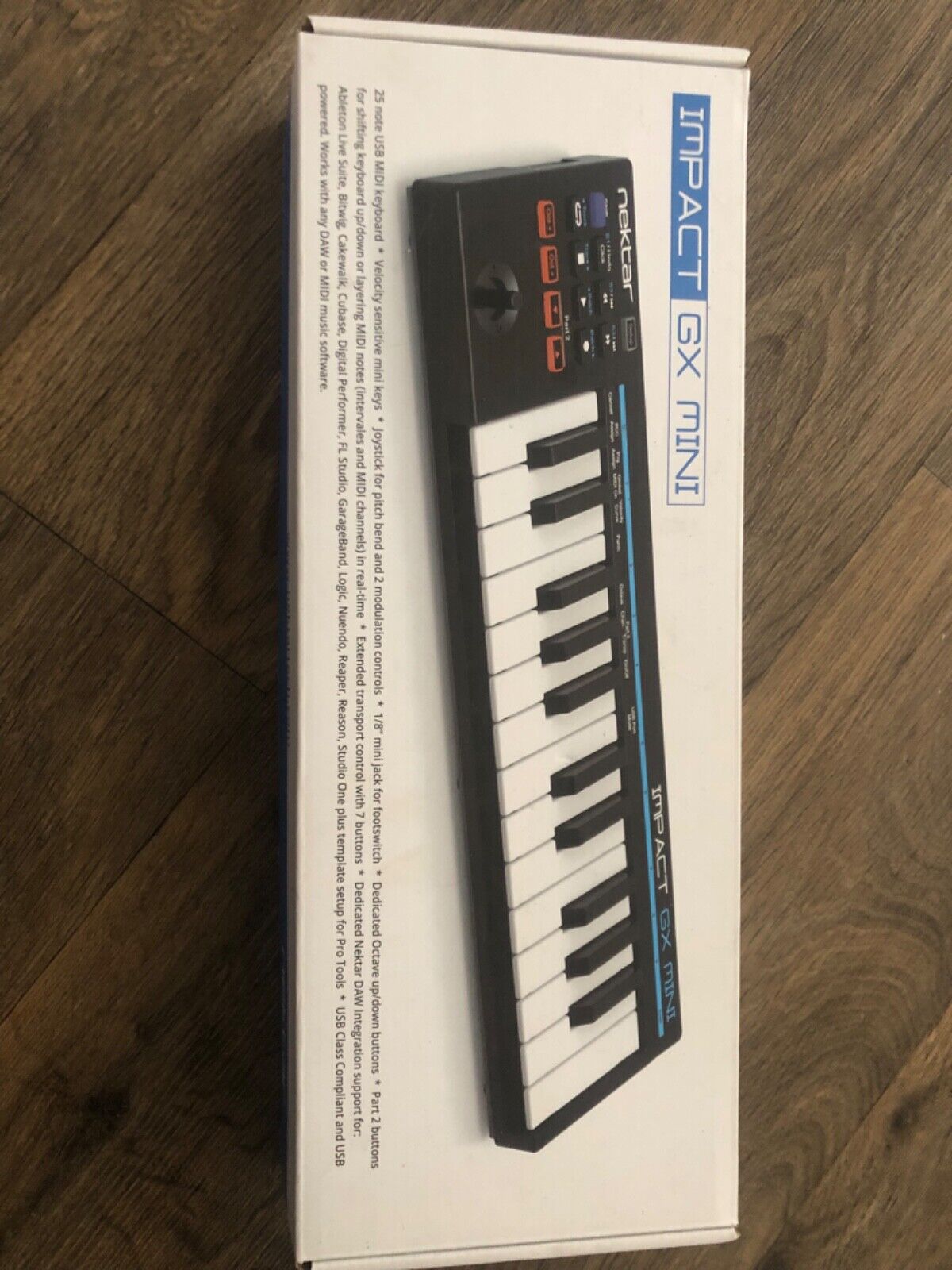 Nektar Impact GX Mini USB MIDI Controller, 25-Key - Fresh Stock Dated February 2026