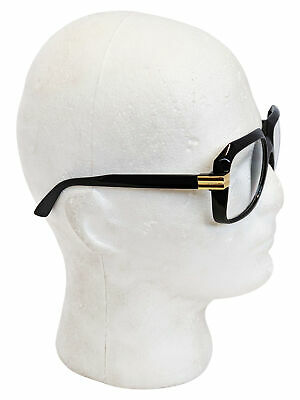 Oversized Black Hip Hop Glasses Rapper Run DMC Gazelle Rap Sunglasses 80s Metal - Fresh Stock Dated December 2025