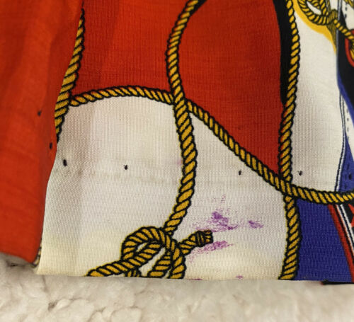 Vintage Pleated Tail Tennis Skirt Sz 8 Short USA Red White Blue Rope Stars - Fresh Stock Dated March 2026