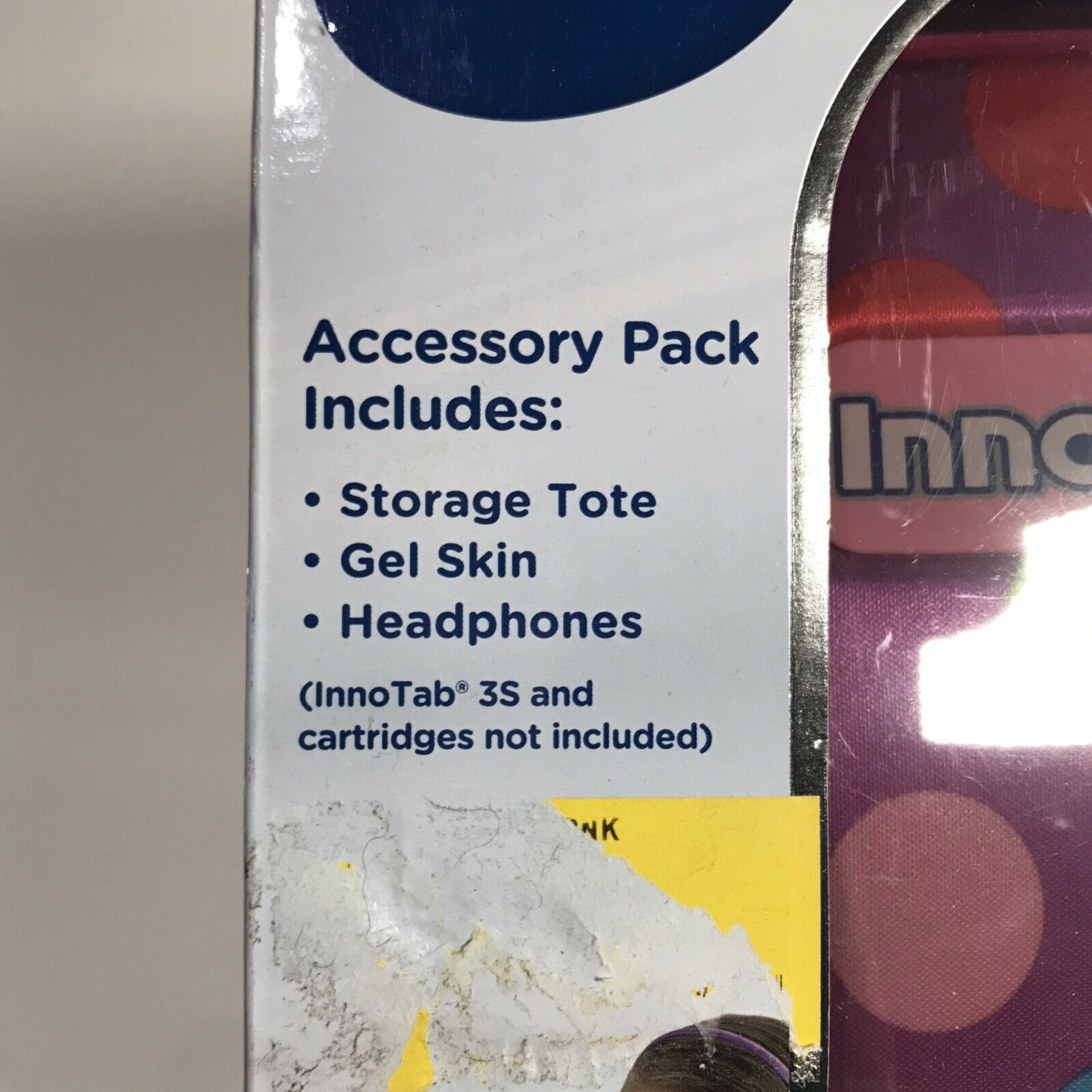 Vtech Innotab 3s Accessory Pack Pink Polka Dot Gel Skin Headphones Storage Tote - Fresh Stock Dated December 2025