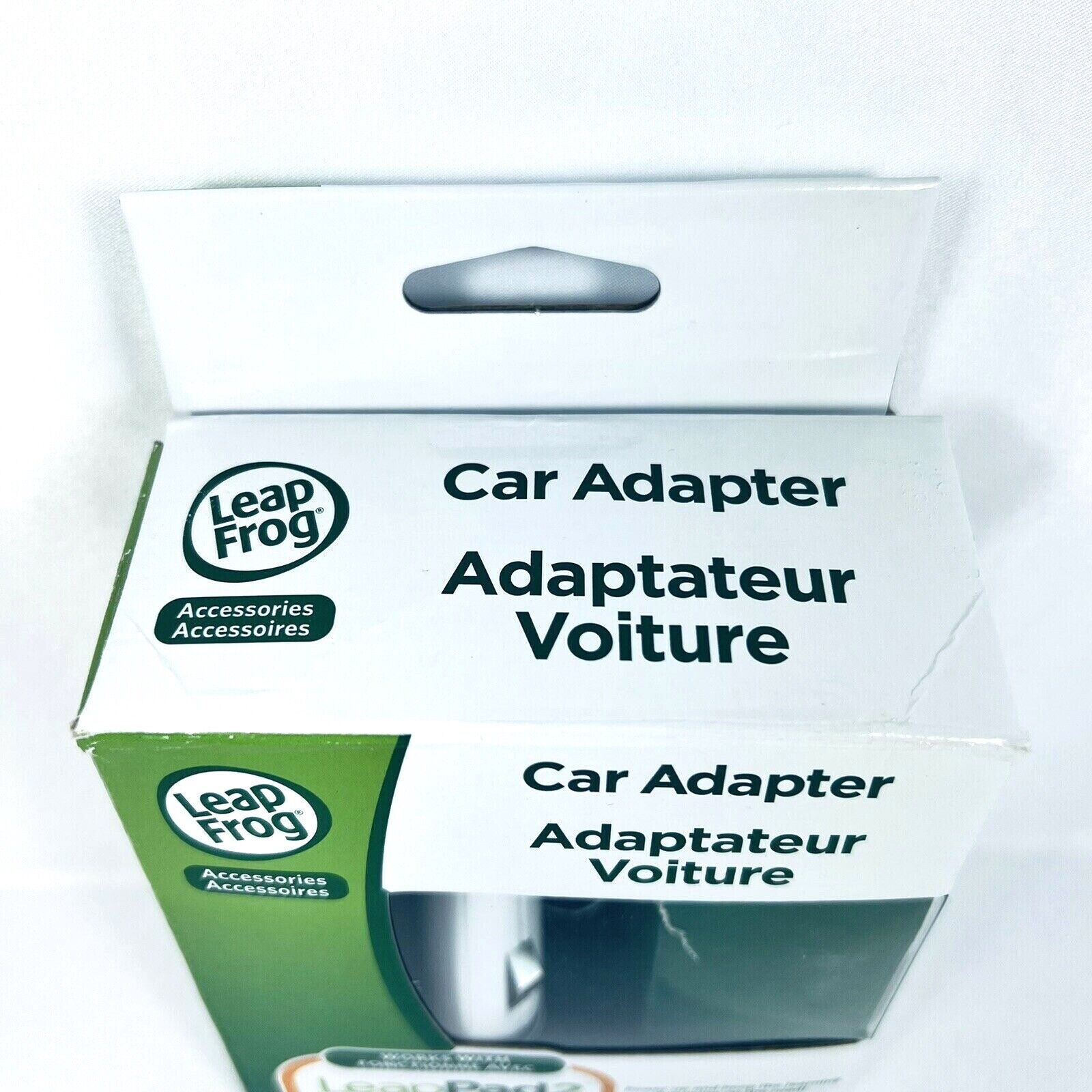 Leapfrog Leap Frog Car Adapter Charger White LeapPad 2 Leapster GS  Open Box - Fresh Stock Dated February 2026