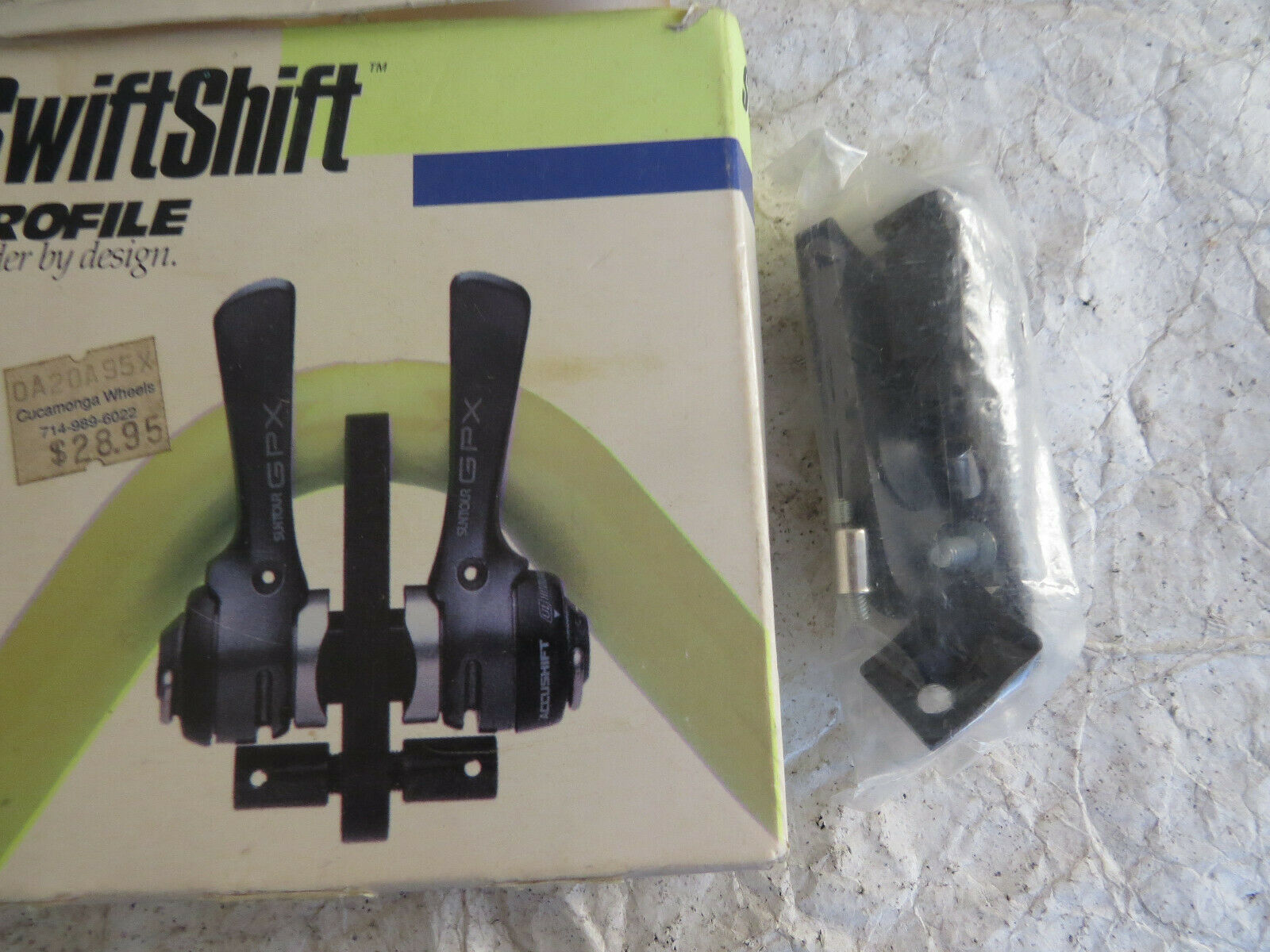 PROFILE SHIFT KIT TRIATHLETE BARS CLIP ON VINTAGE SHIFTER FLITE CONTROLS NOS - Fresh Stock Dated December 2025
