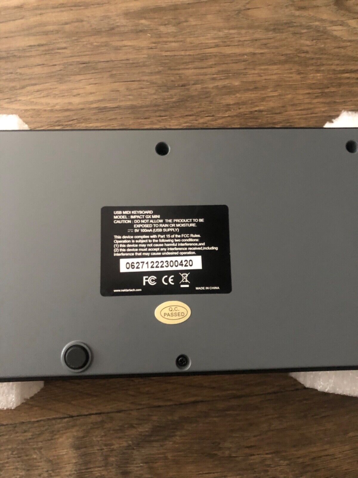 Nektar Impact GX Mini USB MIDI Controller, 25-Key - Fresh Stock Dated February 2026