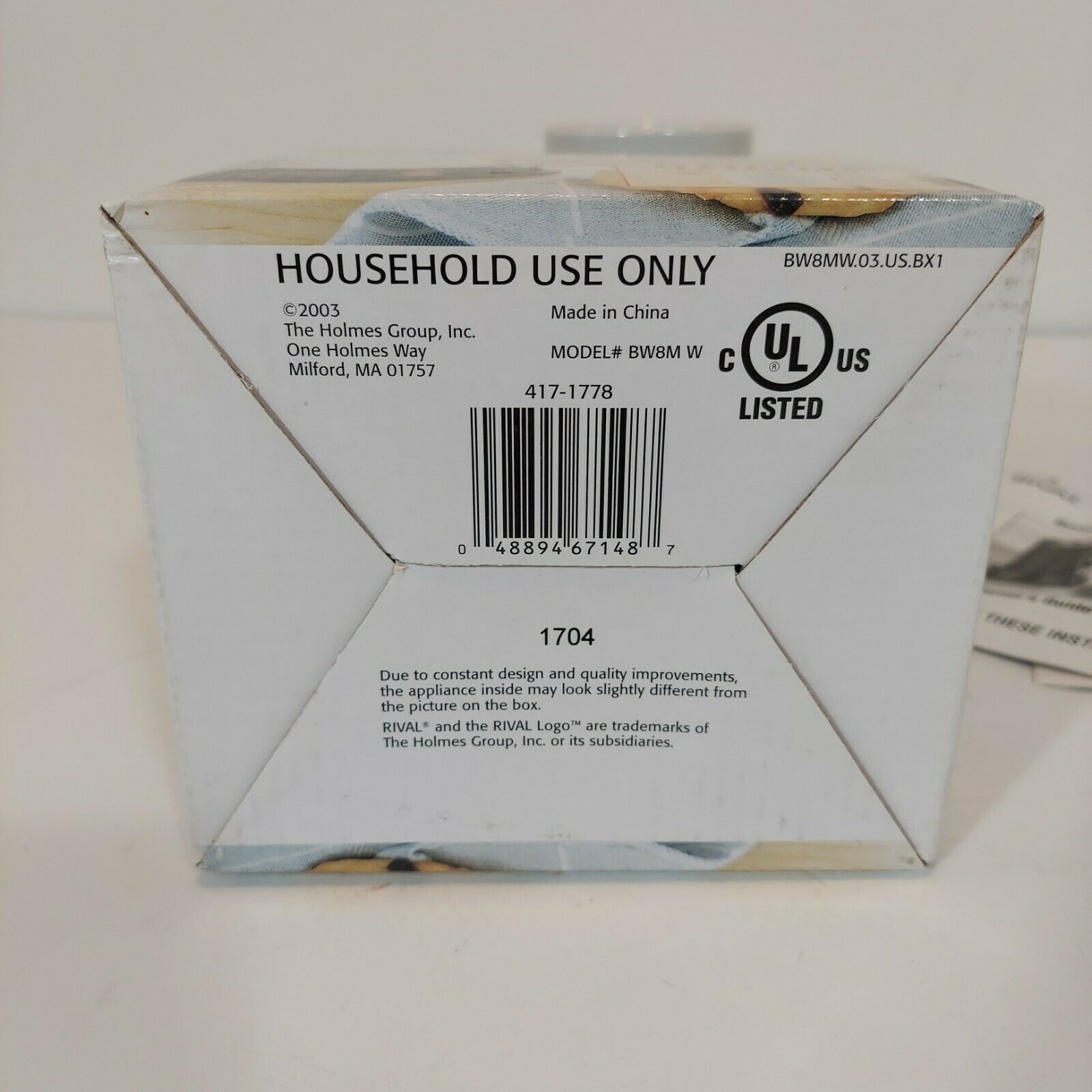 Rival Electric Beverage Warmer 2 Piece Set 8oz White Mug & Black Warming Plate - Fresh Stock Dated February 2026