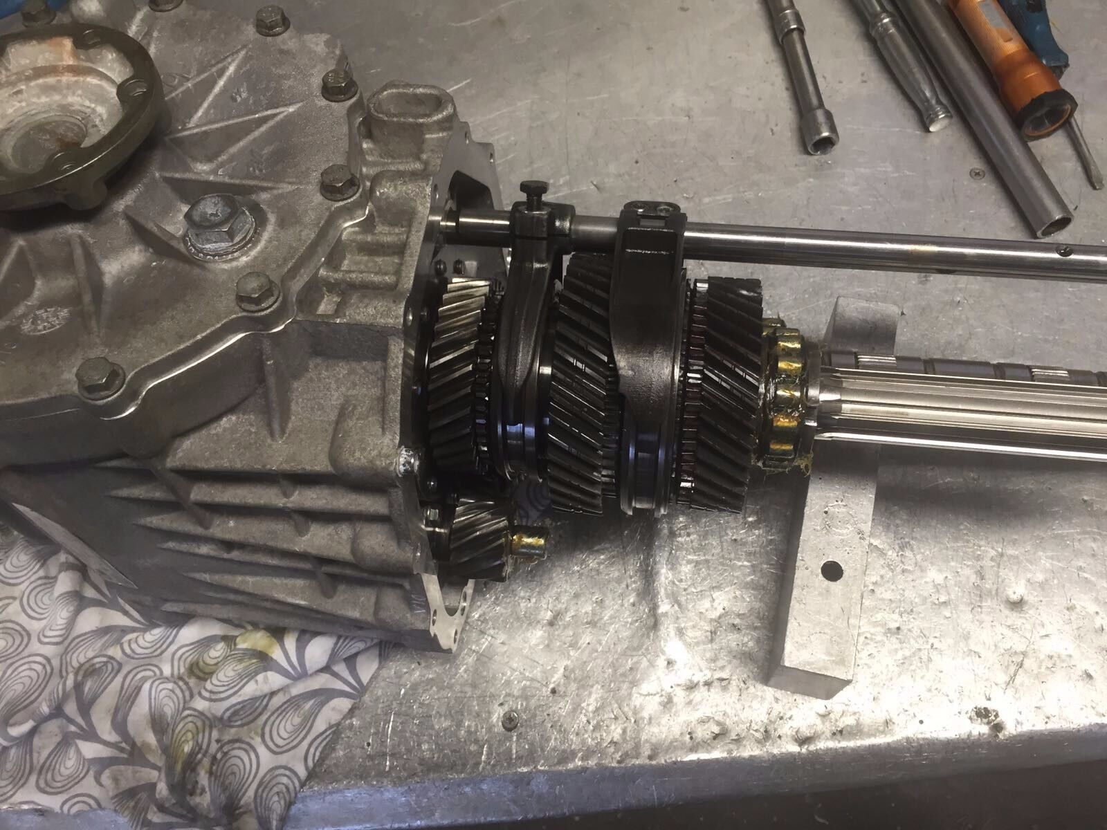 Aston Martin AY93-7002-AA 6 speed transaxle gearbox for One-77 - Fresh Stock Dated February 2026