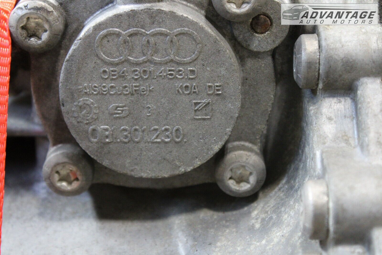 2013-2016 AUDI A4 B8 QUATTRO 2.0L TFSI AWD MANUAL TRANSMISSION 6 SPEED 76K OEM - Fresh Stock Dated February 2026