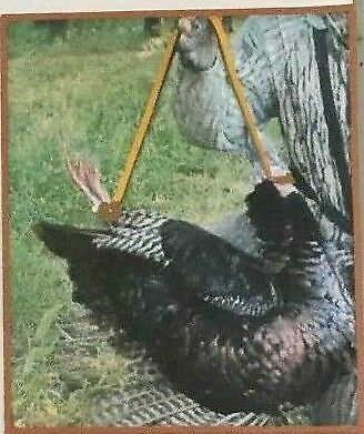 Turkey Tote / Turkey Carry Strap / Camo Orange Reversible - Fresh Stock Dated December 2025
