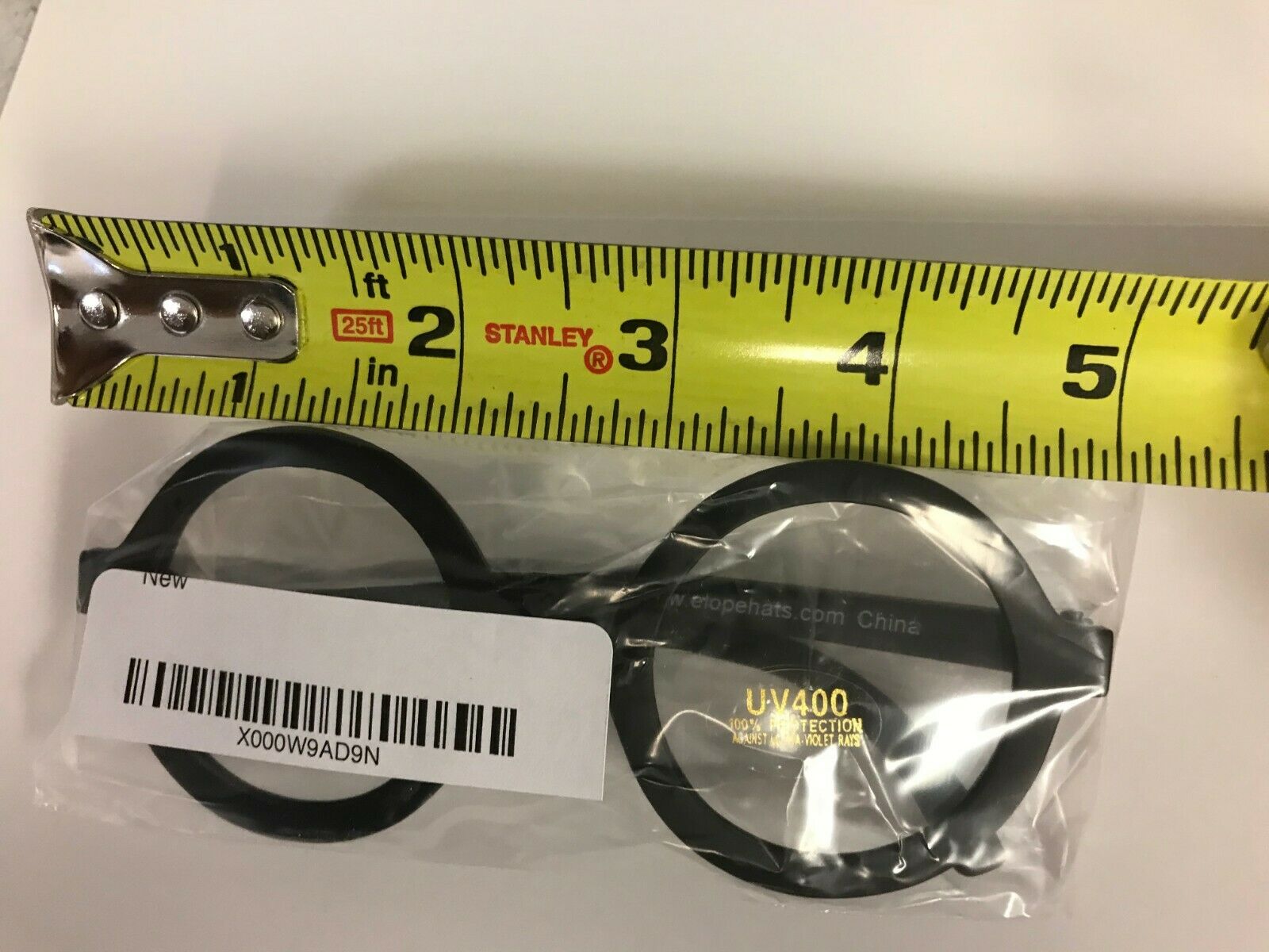 Harry Potter Black Resin Glasses With Lens Frame Fancy Costume Cosplay NEW - Fresh Stock Dated December 2025