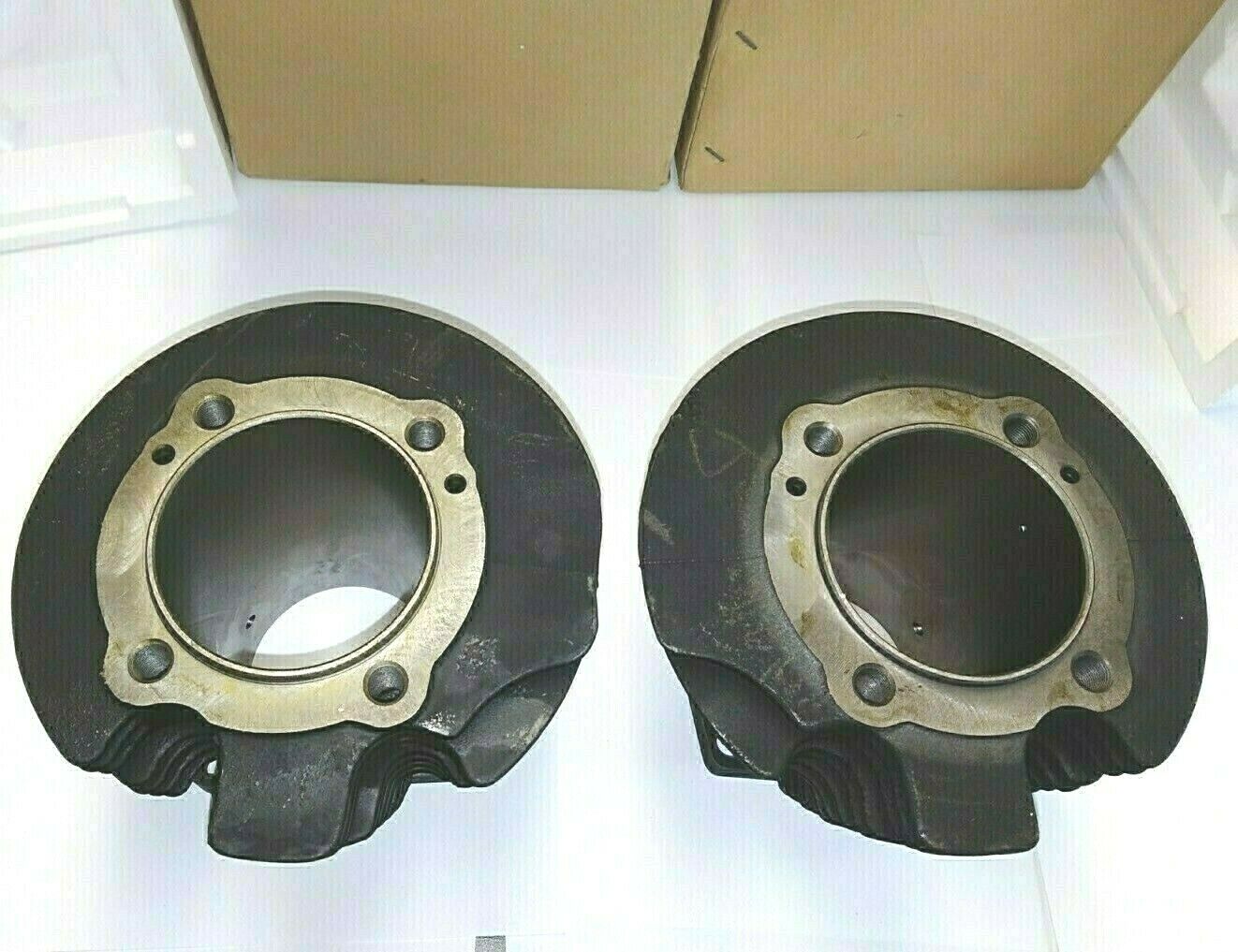 FRONT & REAR CYLINDER SET 57-71 HARLEY 900 IRONHEAD SPORTSTER 16561-57 16581-57 - Fresh Stock Dated February 2026