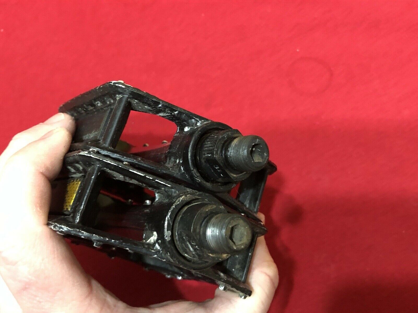 KKT SMX 1/2 PEDALS BLACK OLD SCHOOL BMX - Fresh Stock Dated December 2025