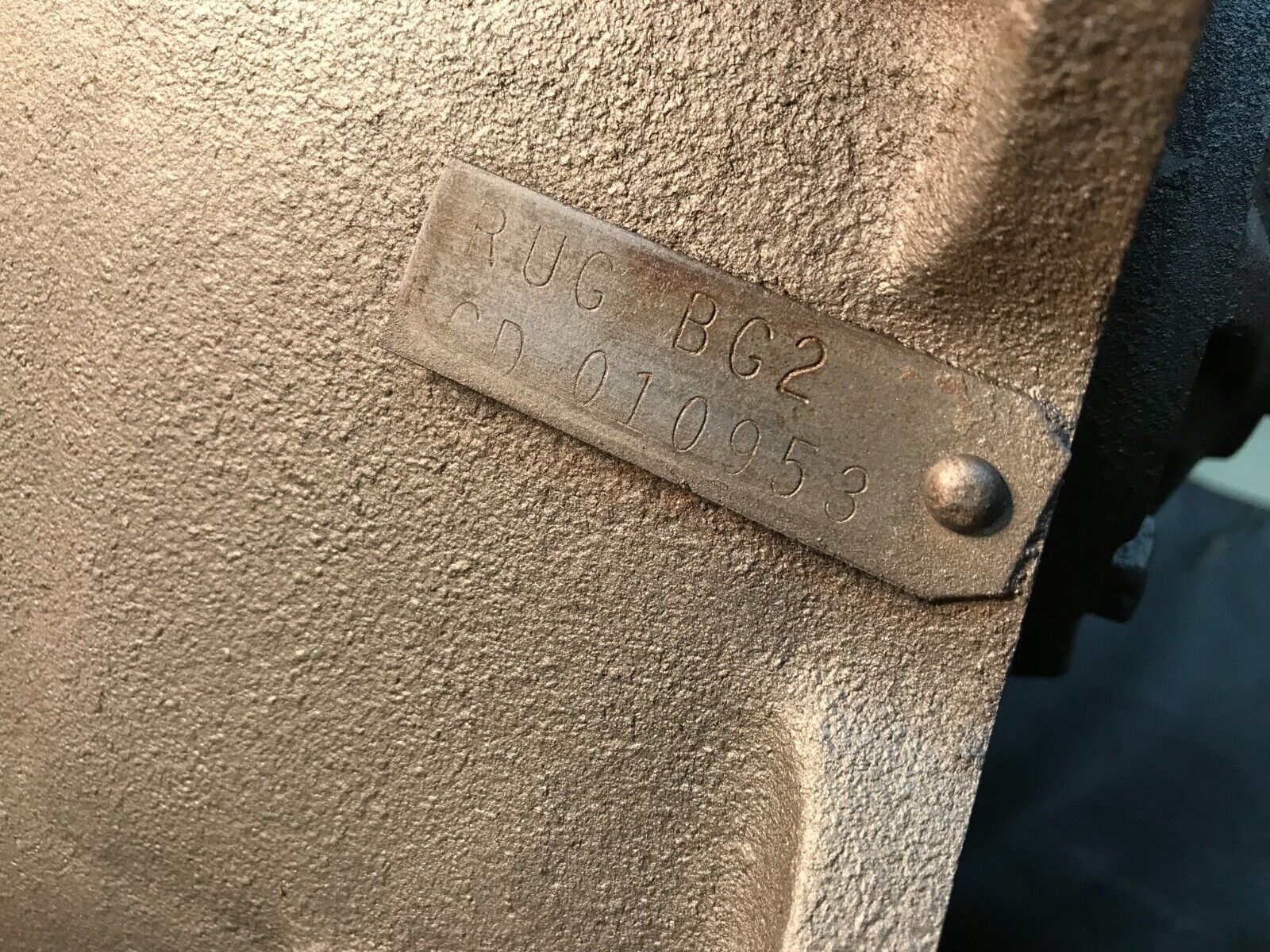 1971-73 Torino Top Loader 4-Speed transmission w Original hurst Shifter - Fresh Stock Dated February 2026