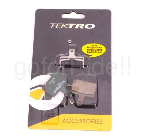 Tektro Bike Bicycle E10.11 Disc Brake Pads w/ Spring NIB 1 or 2 Pairs - Fresh Stock Dated December 2025
