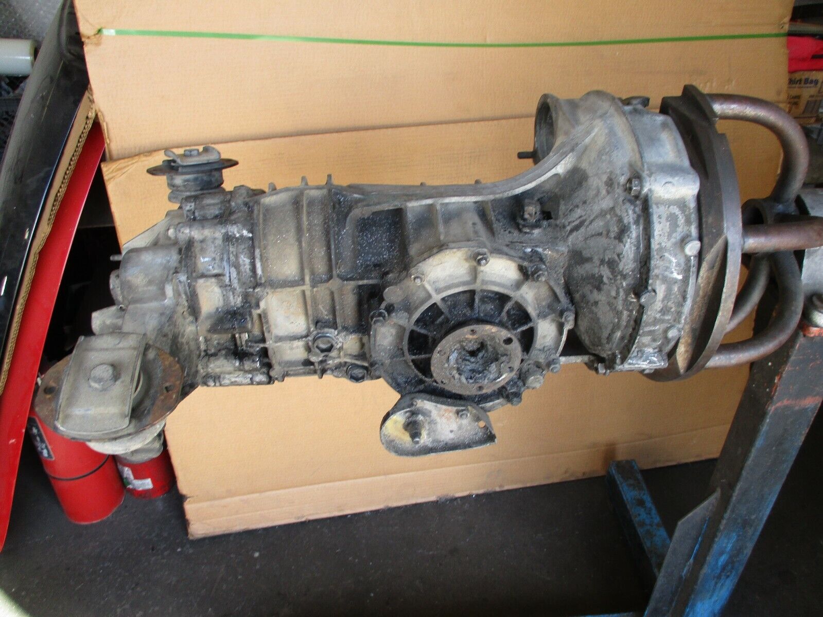 1973-1976 PORSCHE 914-4 USED MANUAL TRANSMISSION TRANS-AXLE GEAR BOX 5 SPEED - Fresh Stock Dated February 2026