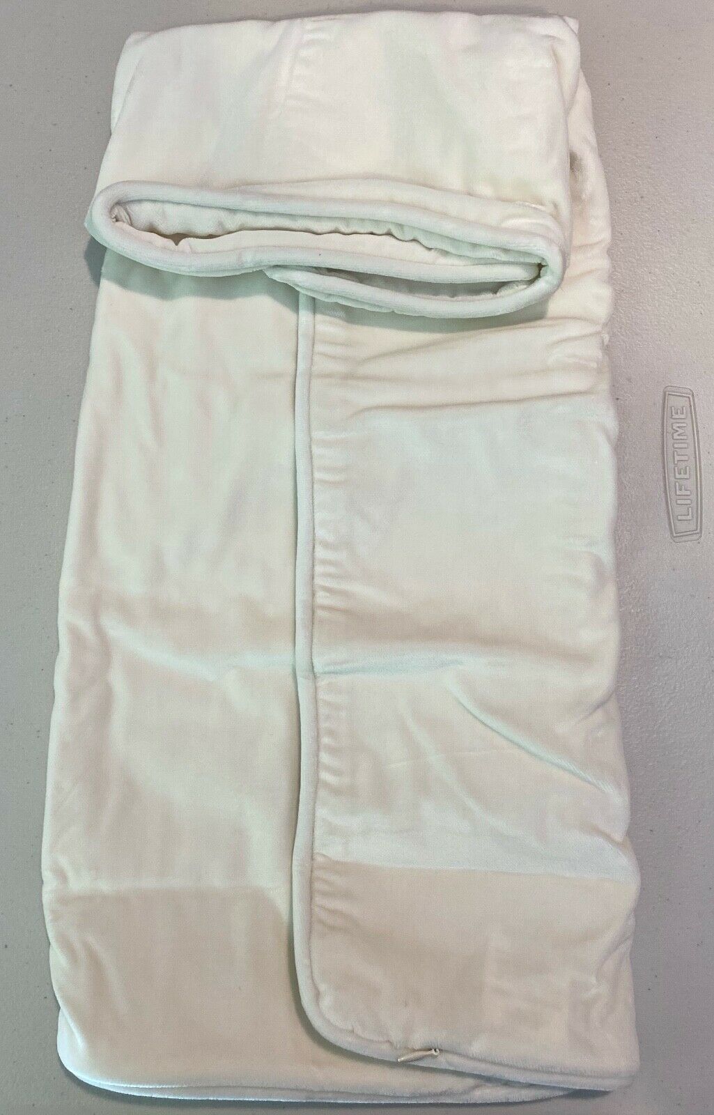 2 New Pottery Barn Velvet Standard Pillow Shams White Never Used one w/ tag set - Fresh Stock Dated December 2025