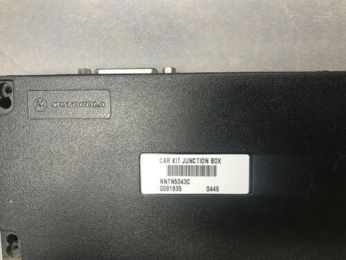 Motorola Car Kit Junction Box NNTN5043C - Fresh Stock Dated February 2026
