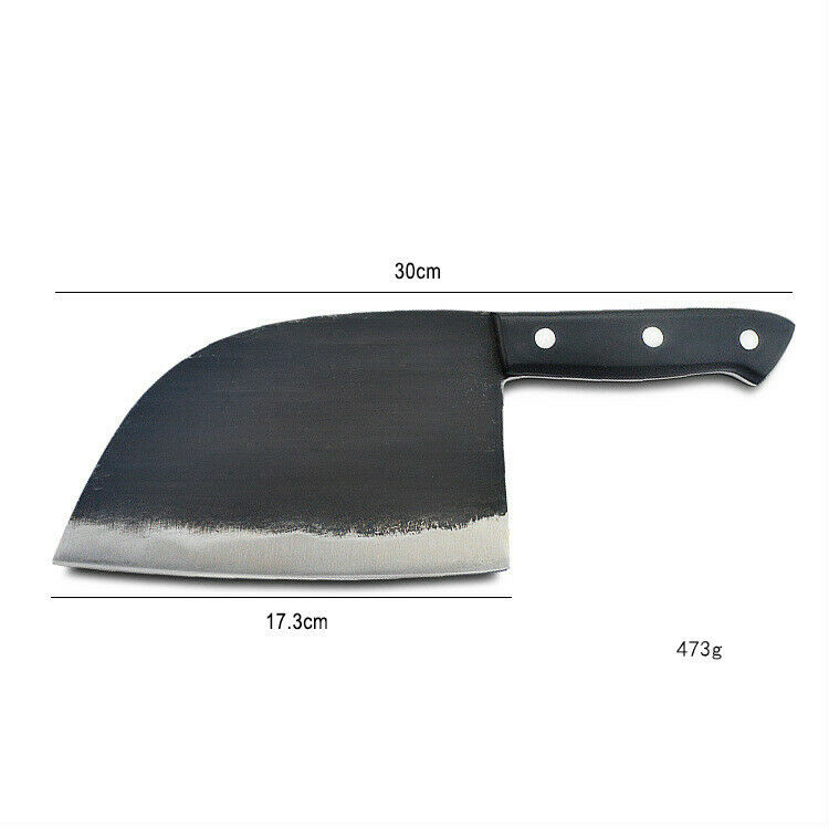 Kitchen Chef Knife Hunters Serbian Steel Knives Cleaver Forged High-Carbon Clad - Fresh Stock Dated December 2025