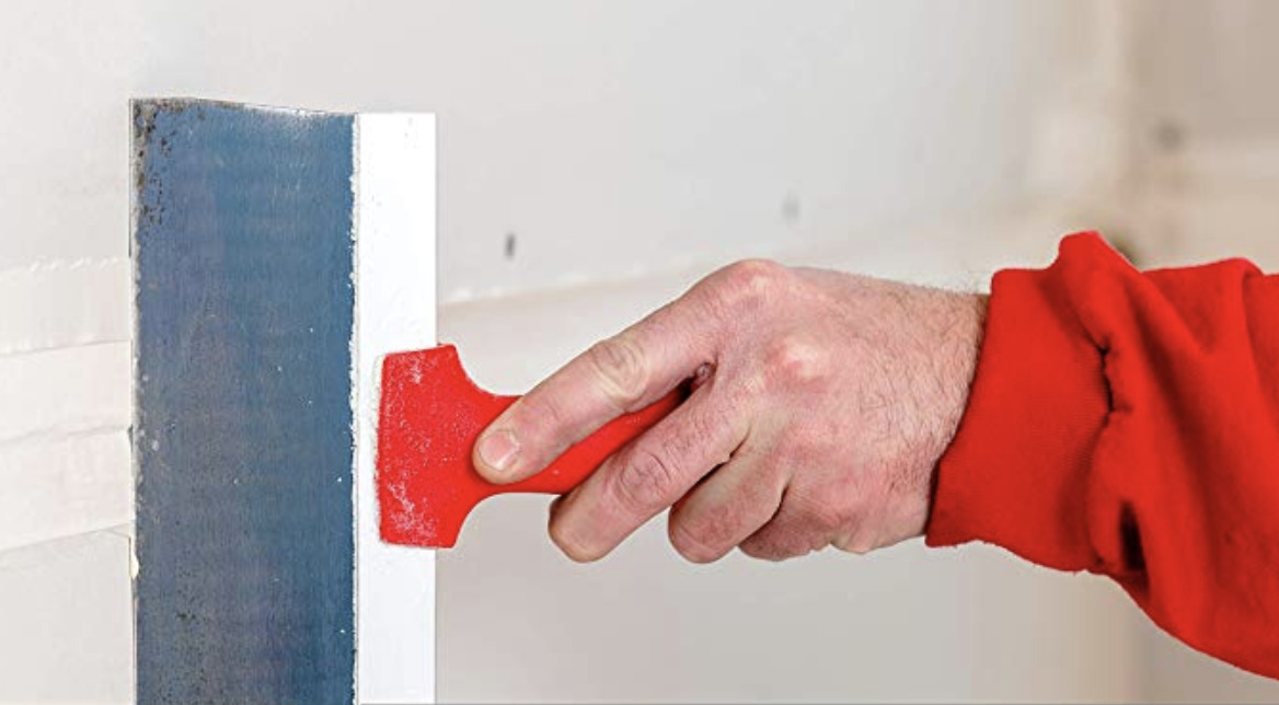 LEVEL5 Drywall Tools 6 pc Blue Steel Flexible Finishing Knives w/ Pan | 5-605 - Fresh Stock Dated February 2026