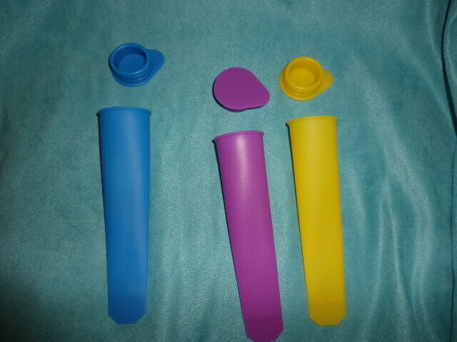 3 Silicone Push Up Frozen Stick Ice Cream Pop Yogurt popsicle Maker mold-US sale - Fresh Stock Dated February 2026