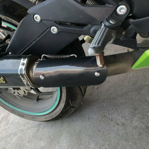 Motorcycle Exhaust Middle Pipe Heat Shield Cover Muffler Protector Carbon Like - Fresh Stock Dated February 2026