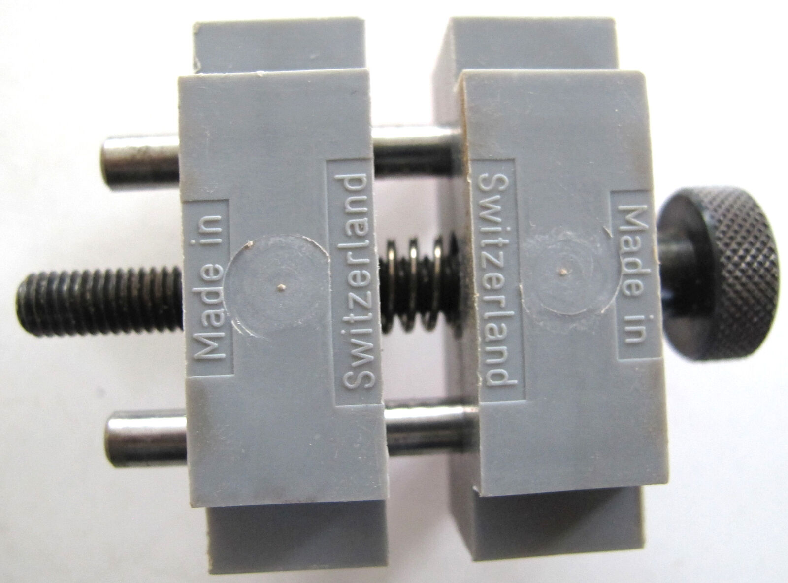 Swiss HR Watch Movement Holder with 4 Adjustable Prongs - Made in Switzerland - Fresh Stock Dated February 2026