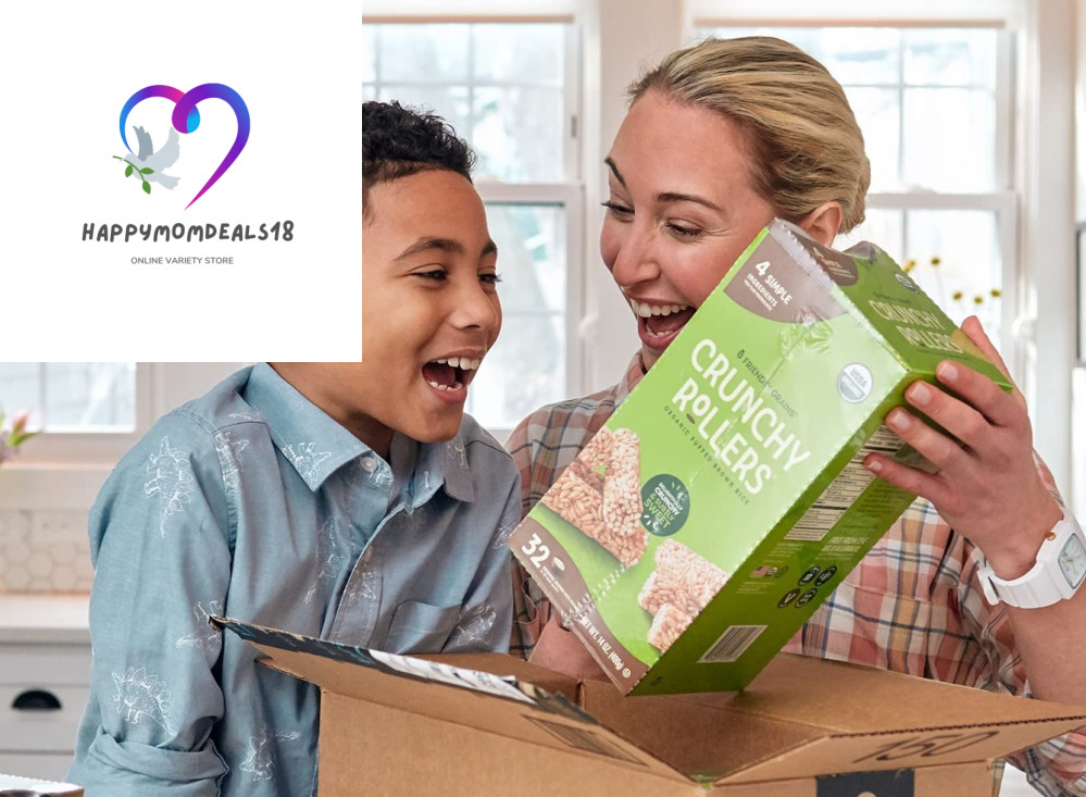 Friendly Grains - Crunchy Rollers - Organic Rice Snacks - Original Brown... - Fresh Stock Dated February 2026