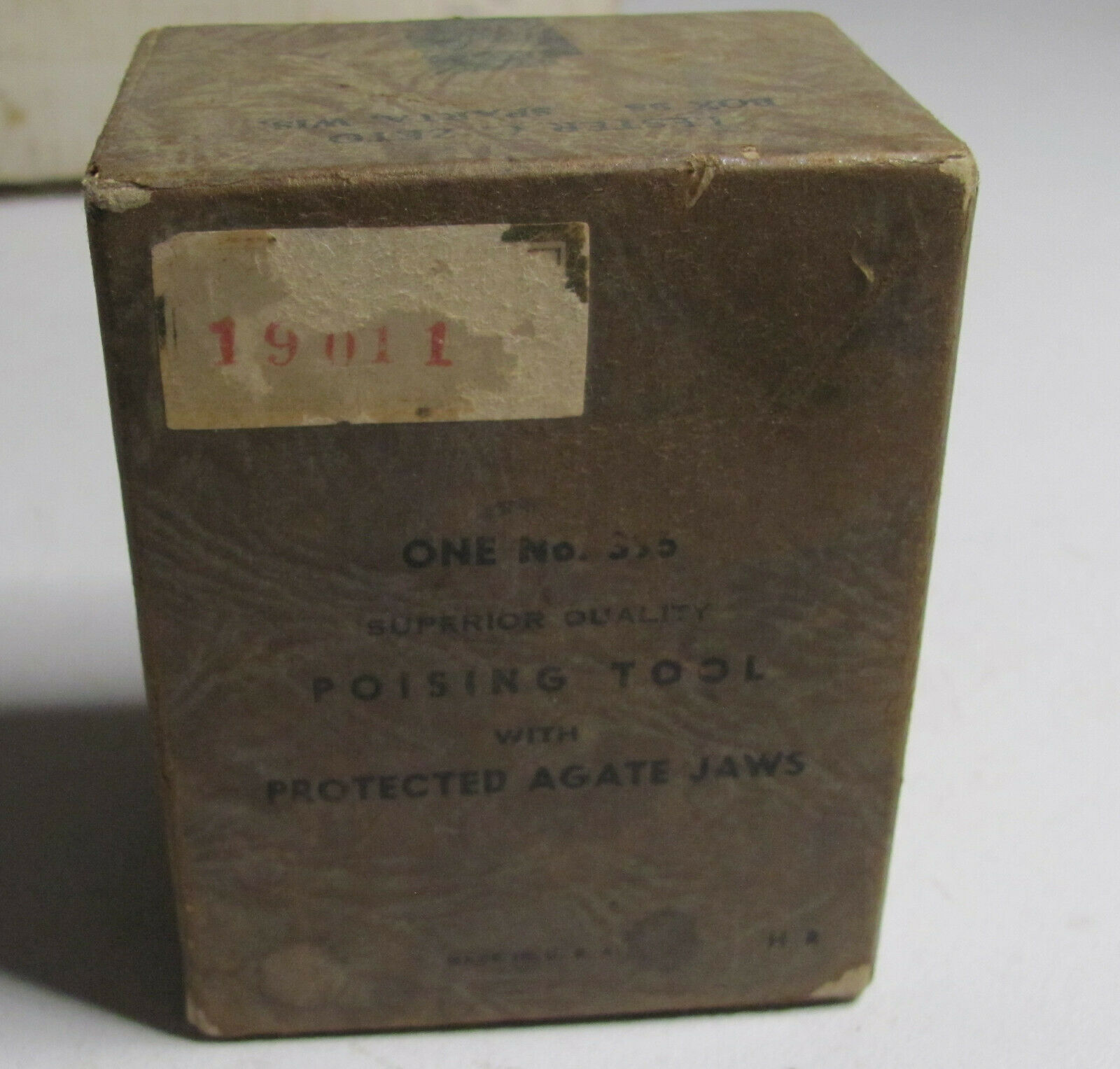 Vintage Levin Jeweler's Poising Vise Clamp Watchmaker's Tool /Glass Jaws - Fresh Stock Dated February 2026