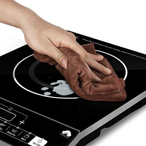 Induction Hob Portable Digital Hot Plate Electric Touch Control Child Lock Timer - Fresh Stock Dated February 2026