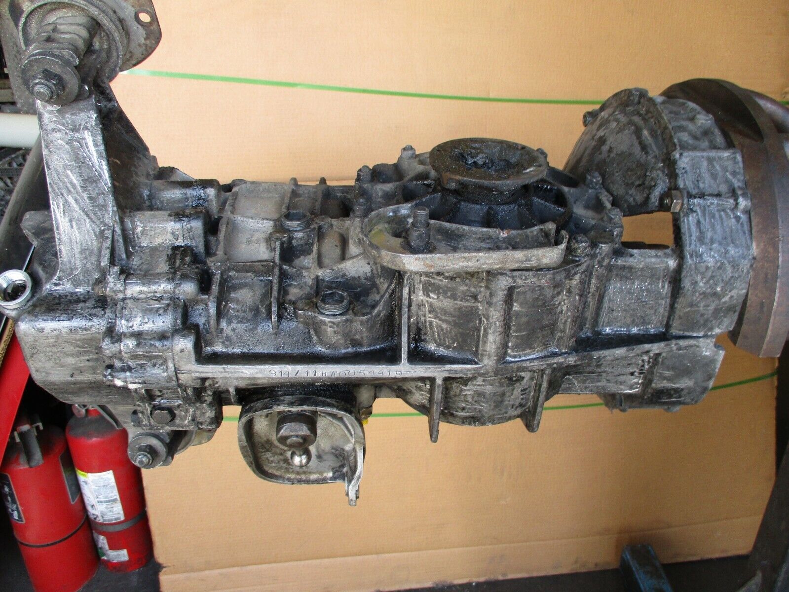 1973-1976 PORSCHE 914-4 USED MANUAL TRANSMISSION TRANS-AXLE GEAR BOX 5 SPEED - Fresh Stock Dated February 2026