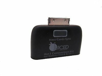 NEW GENUINE JUICED SYSTEMS SAMSUNG GALAXY 8.9 10.1 TABLET 4 IN 1 ADAPTER FREES&H - Fresh Stock Dated February 2026