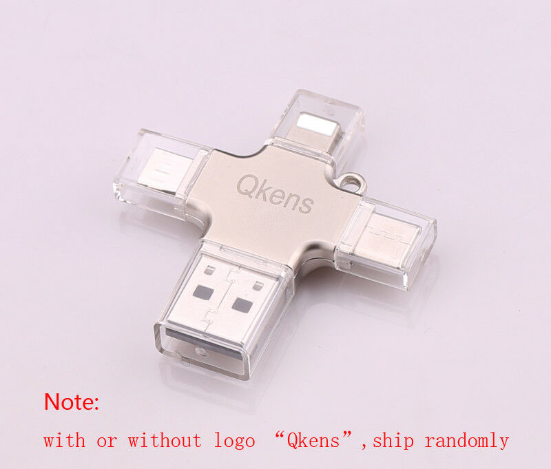 4in1 USB Micro USB &TF TYPE C Card Reader Adapter for iPhone Android New - Fresh Stock Dated February 2026
