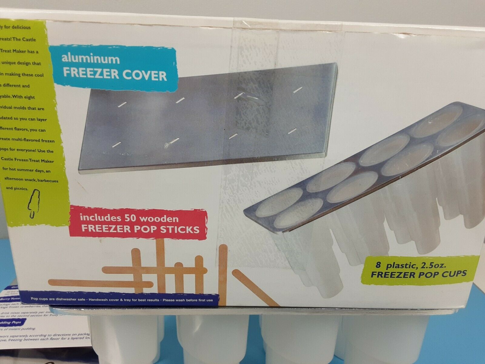 Progressive Freezer Pop Castle Treat Maker Model PLP-3 Makes 8 Castle Pops NEW - Fresh Stock Dated February 2026