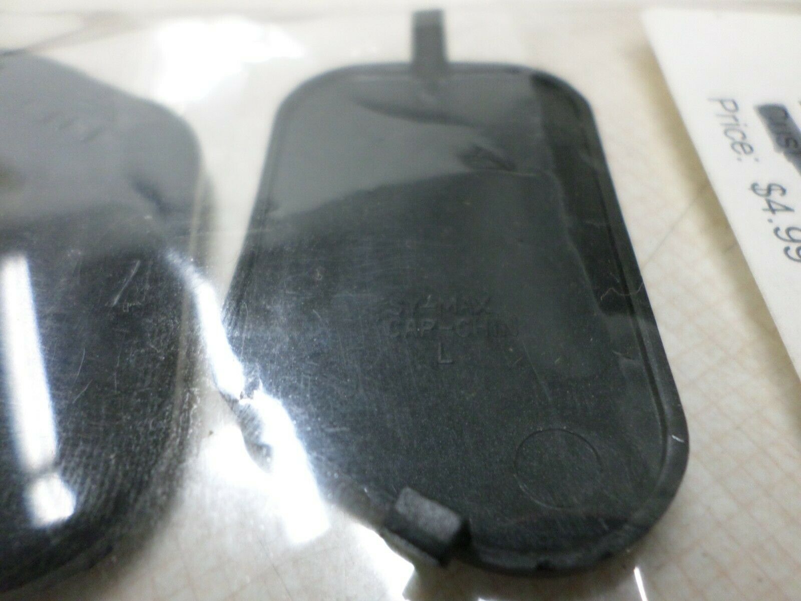 NEW OLD STOCK HJC SY-MAX HELMET BLACK RATCHET COVER SET PART# 59-9725A - Fresh Stock Dated February 2026