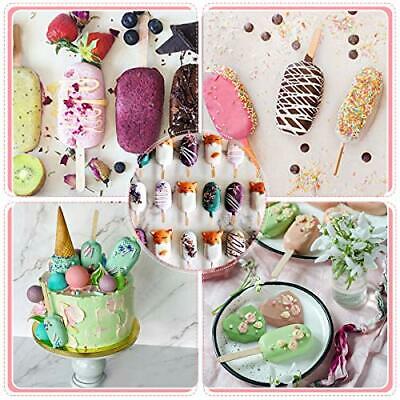 Popsicle Molds, Silicone Ice Pop Molds for Kids-BPA Free, 4 Cavities Ice Cream - Fresh Stock Dated December 2025