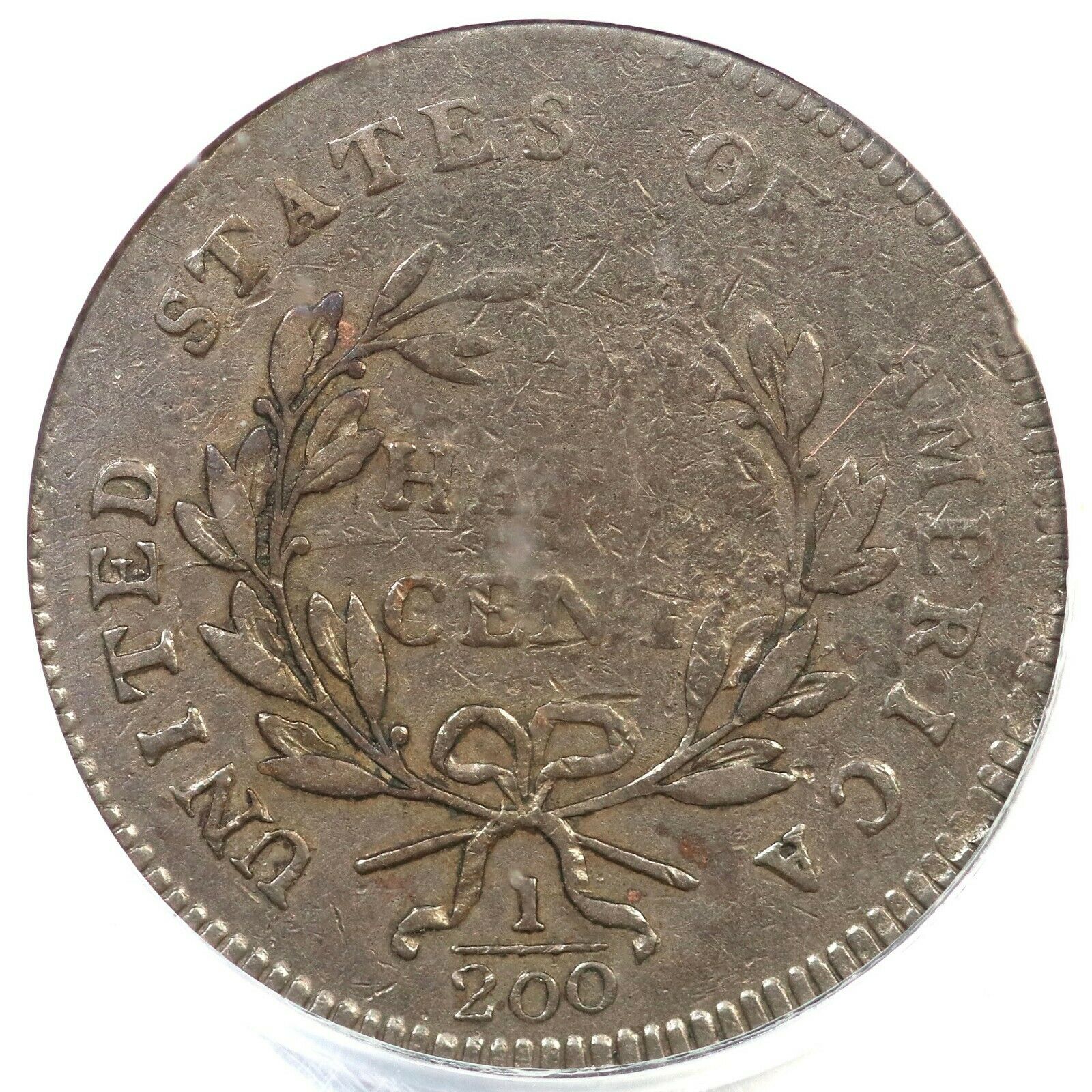 1797 C-3b R-4 PCGS VF 20 Lettered Edge Liberty Cap Half Cent Coin 1/2c - Fresh Stock Dated December 2025