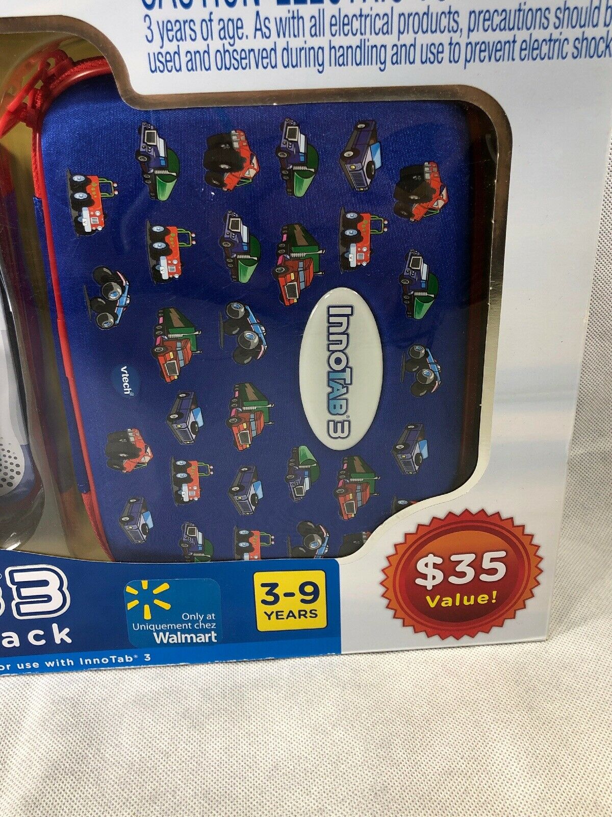 InnoTab 3 Accessory Pack 3-9 Years Old  Value Red V Tech - Fresh Stock Dated February 2026