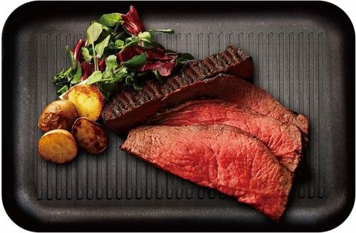 BRUNO Ceramic Coat Deep Pot + Grill Plate + Multi Plate 3 Sheets Set from JAPAN - Fresh Stock Dated February 2026