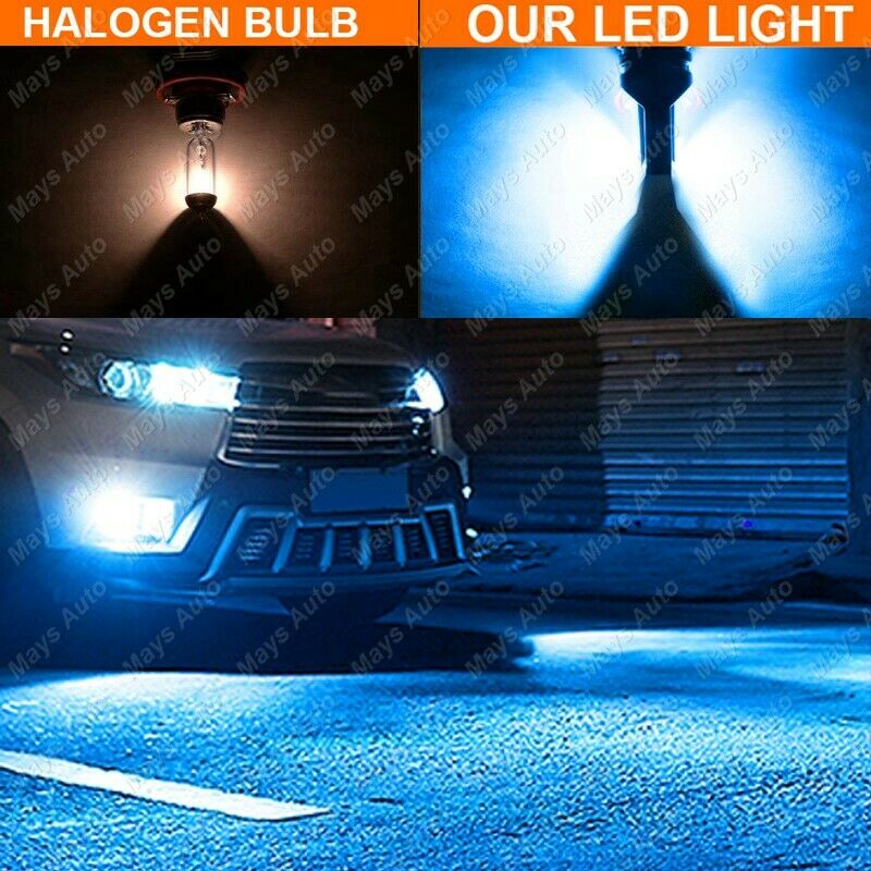 2x H4 9003 8000K LED Headlight Bulbs For Honda Interceptor VF500F 1984 1985 1986 - Fresh Stock Dated February 2026