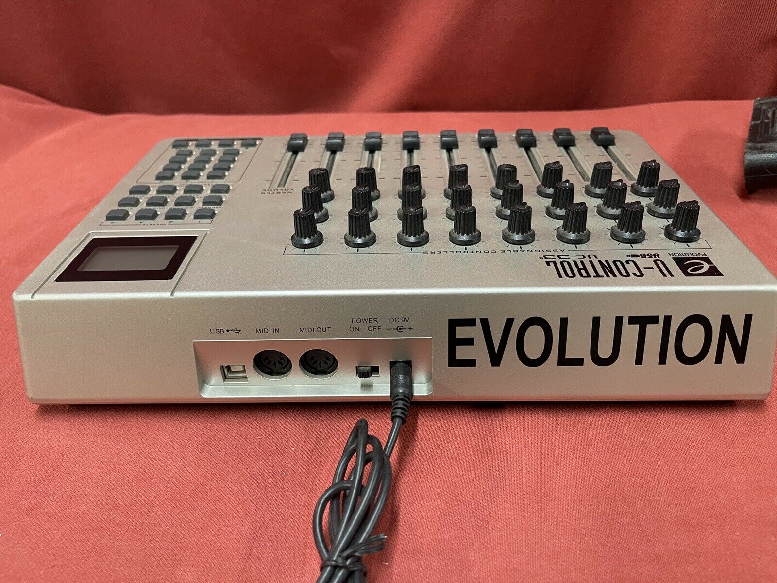 Evolution U-Control UC-33e USB & MIDI Mixer DAW Controller - Fresh Stock Dated February 2026