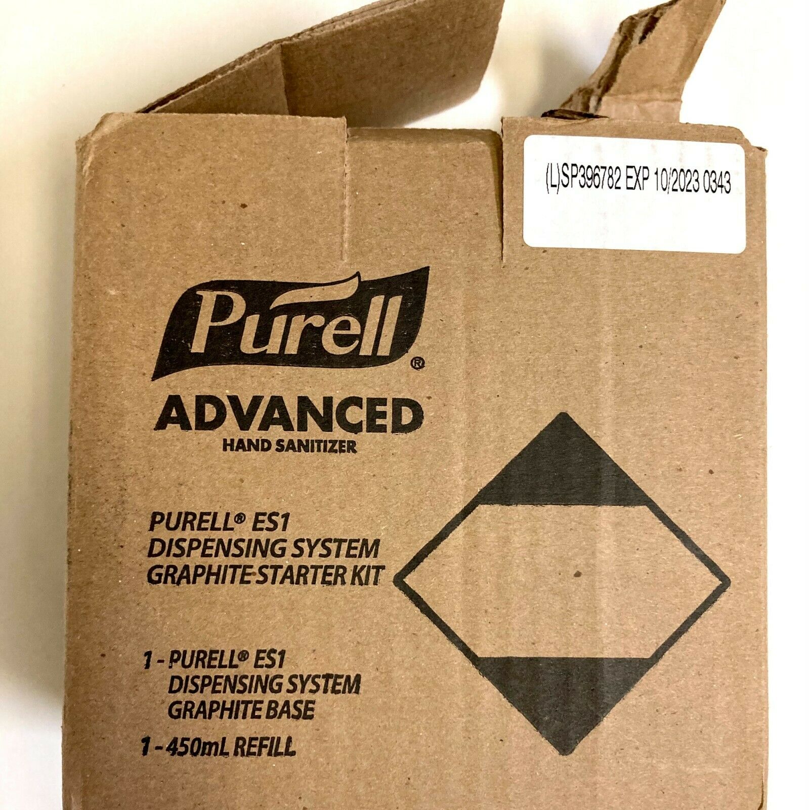 Purell ES1 Dispenser Graphite Base Push Style Advanced Hand Sanitizer 450 ML - Fresh Stock Dated February 2026