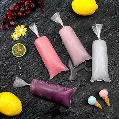Ice Popsicle Bags Disposable Ice Pop Mold Bags Plastic Ice Candy Bags for Mak... - Fresh Stock Dated December 2025