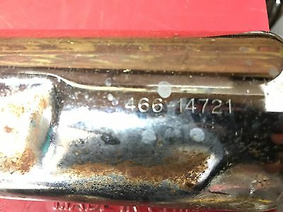 Yamaha RD125 Exhaust Pipe Muffler  RD 125  Right Side 466-14721 - Fresh Stock Dated February 2026