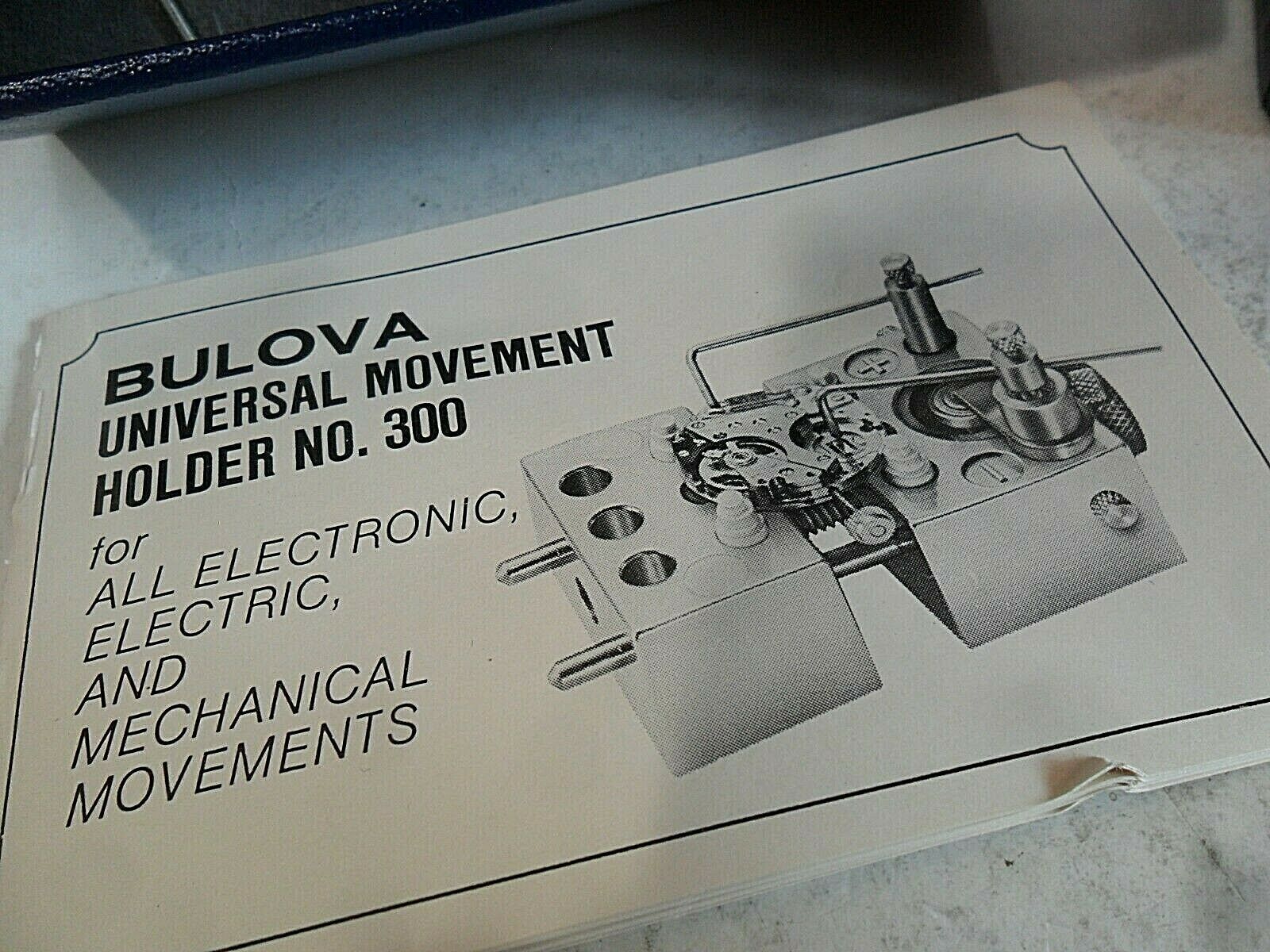 LN Vintage Bulova Watch Movement Holder No. 300 Watchmaker Tool w/ Box - Fresh Stock Dated February 2026