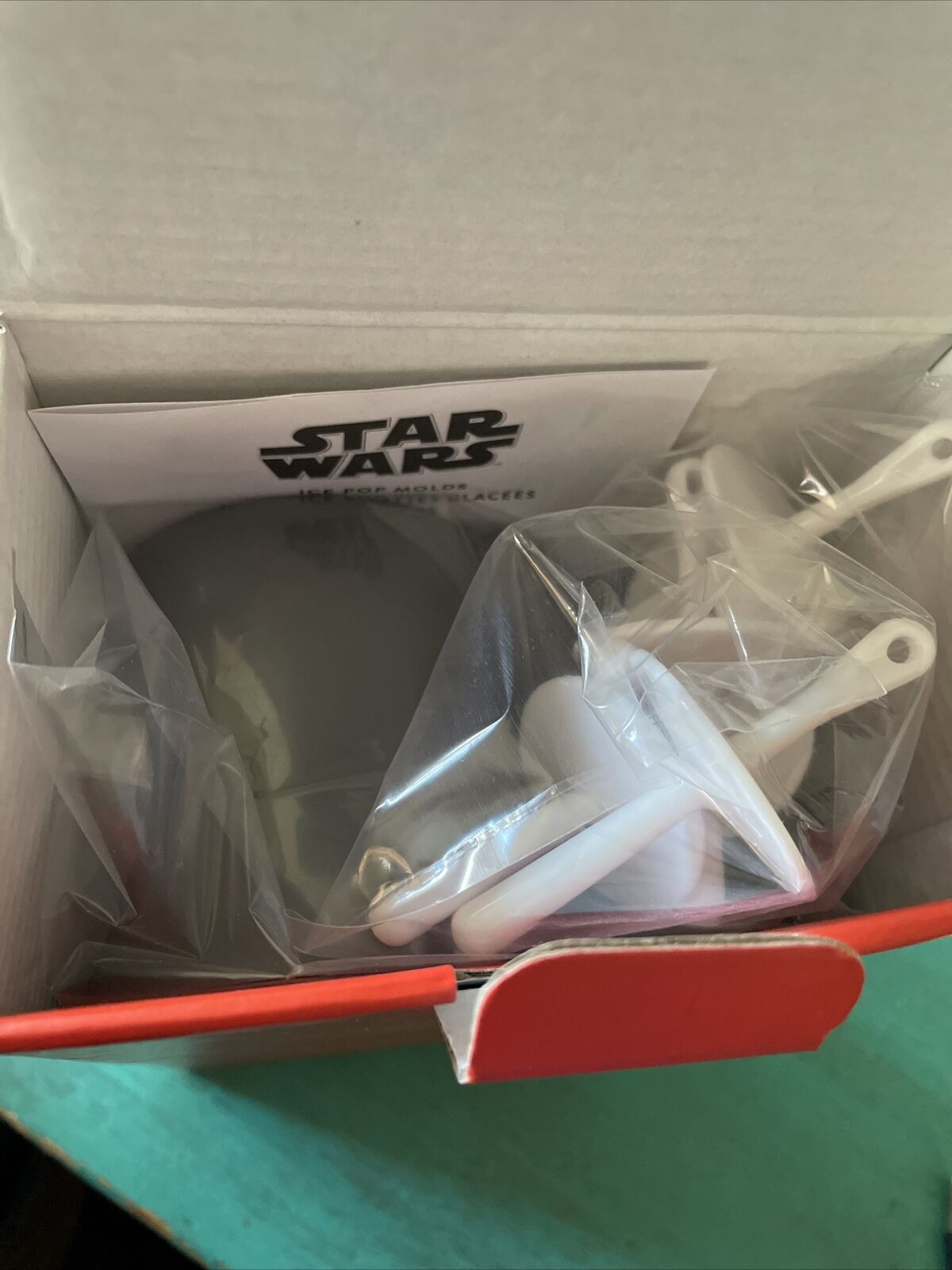 William-Sonoma Star Wars Ice Pop  Molds, New In Box - Fresh Stock Dated February 2026