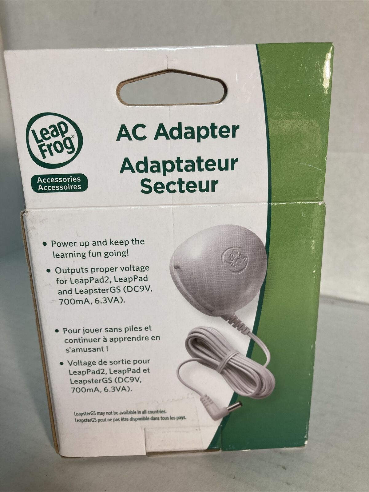 Leapfrog AC Adapter 9V Power Supply Charger. Model 690-11213. NEW Sealed - Fresh Stock Dated February 2026