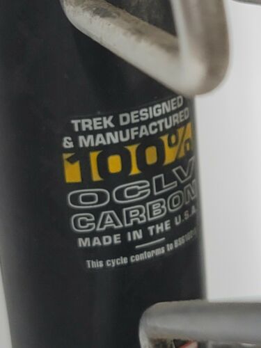 VINTAGE TREK 5200 USA OCLV CARBON FRAME  Shimano 600 - Fresh Stock Dated February 2026