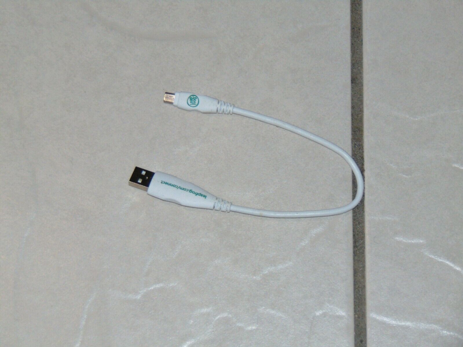Original LeapFrog Connect USB Cable for LeapPad 1 and LeapPad 2, Used, SHORT ONE - Fresh Stock Dated February 2026