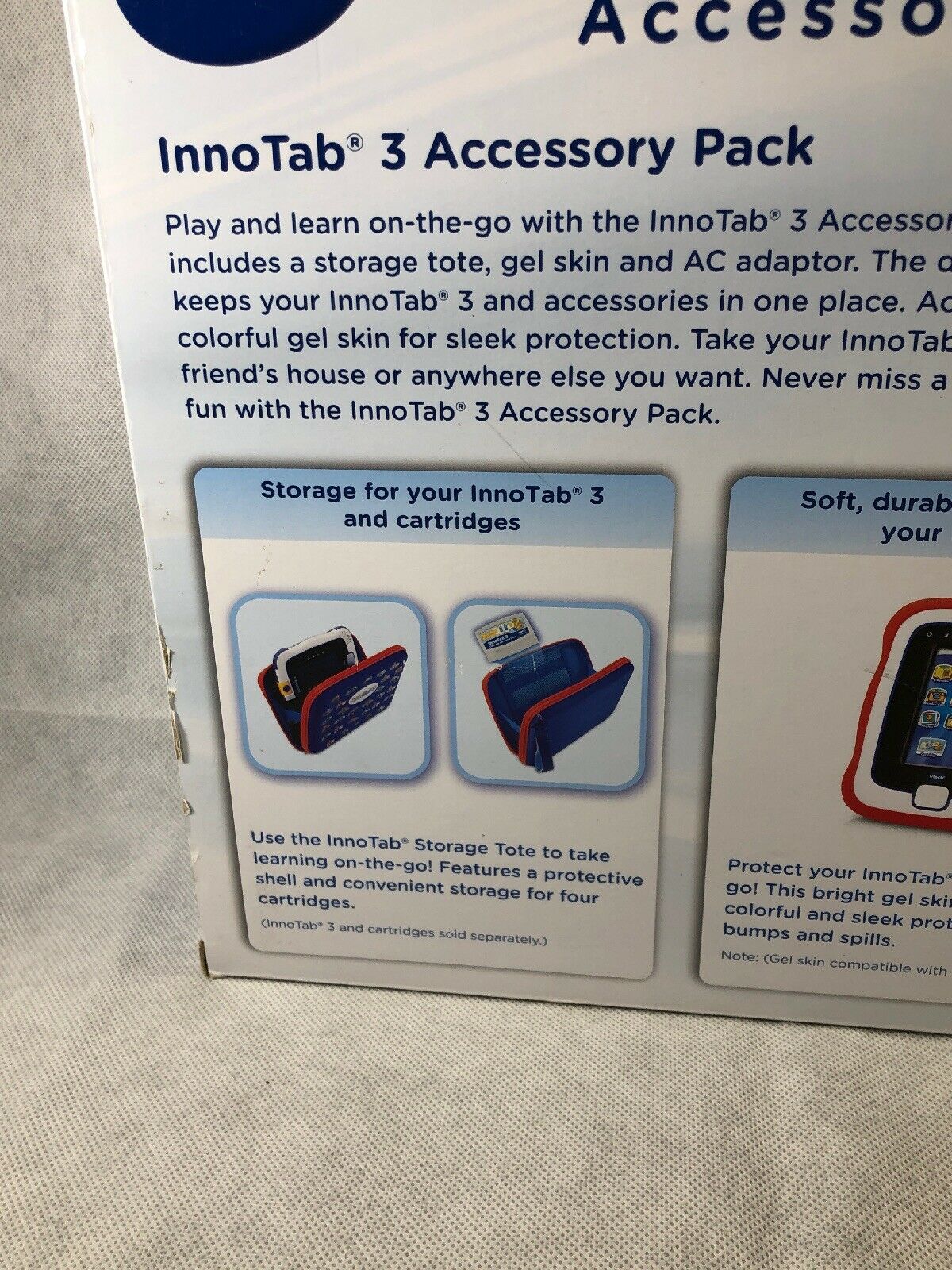 InnoTab 3 Accessory Pack 3-9 Years Old  Value Red V Tech - Fresh Stock Dated February 2026