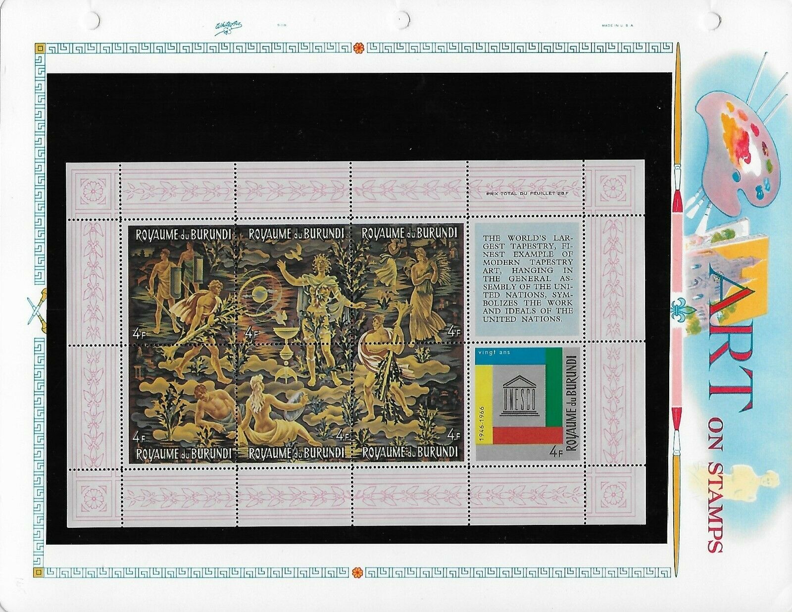 Burundi MNH S/S's - Fresh Stock Dated December 2025