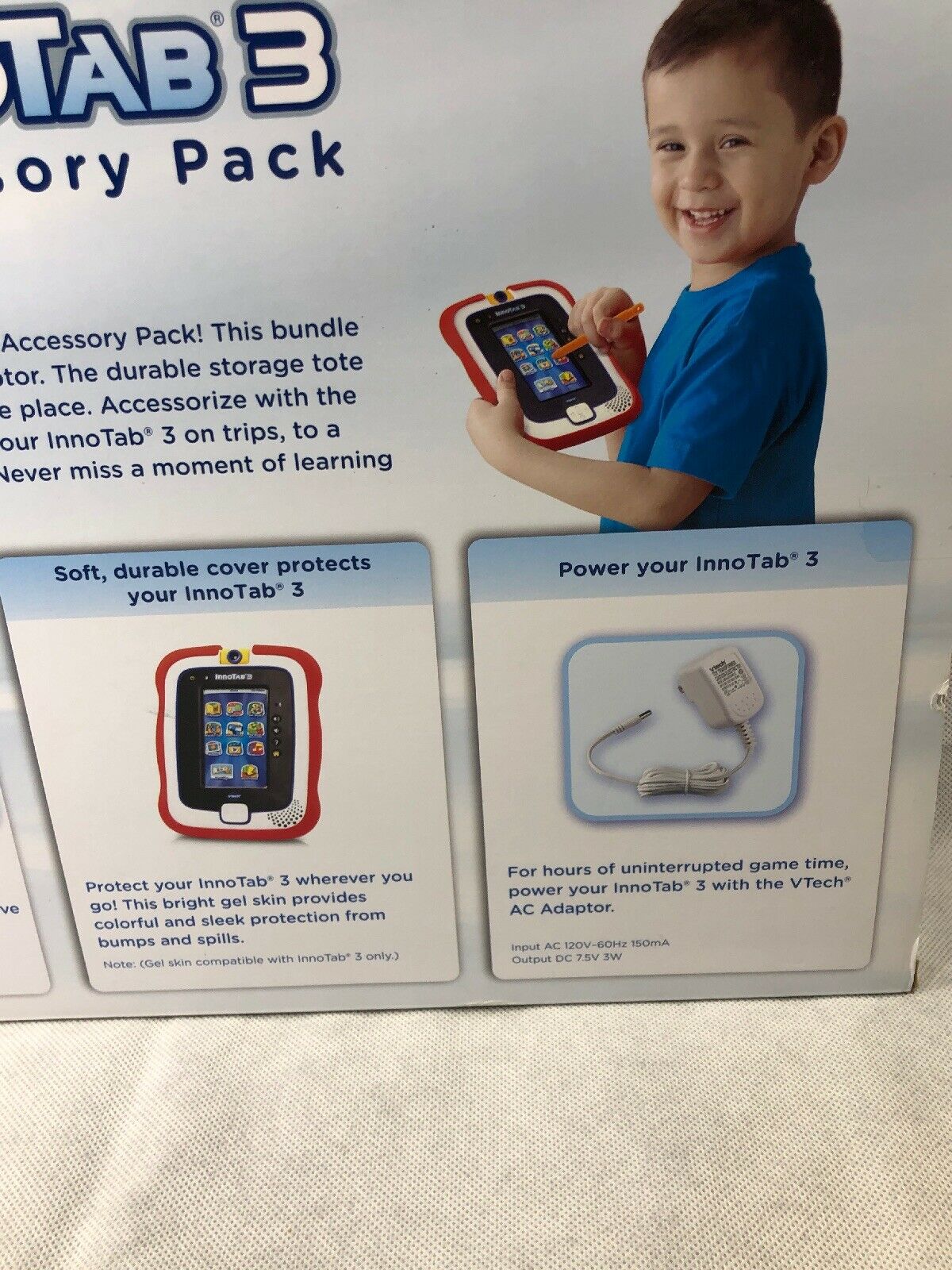 InnoTab 3 Accessory Pack 3-9 Years Old  Value Red V Tech - Fresh Stock Dated February 2026