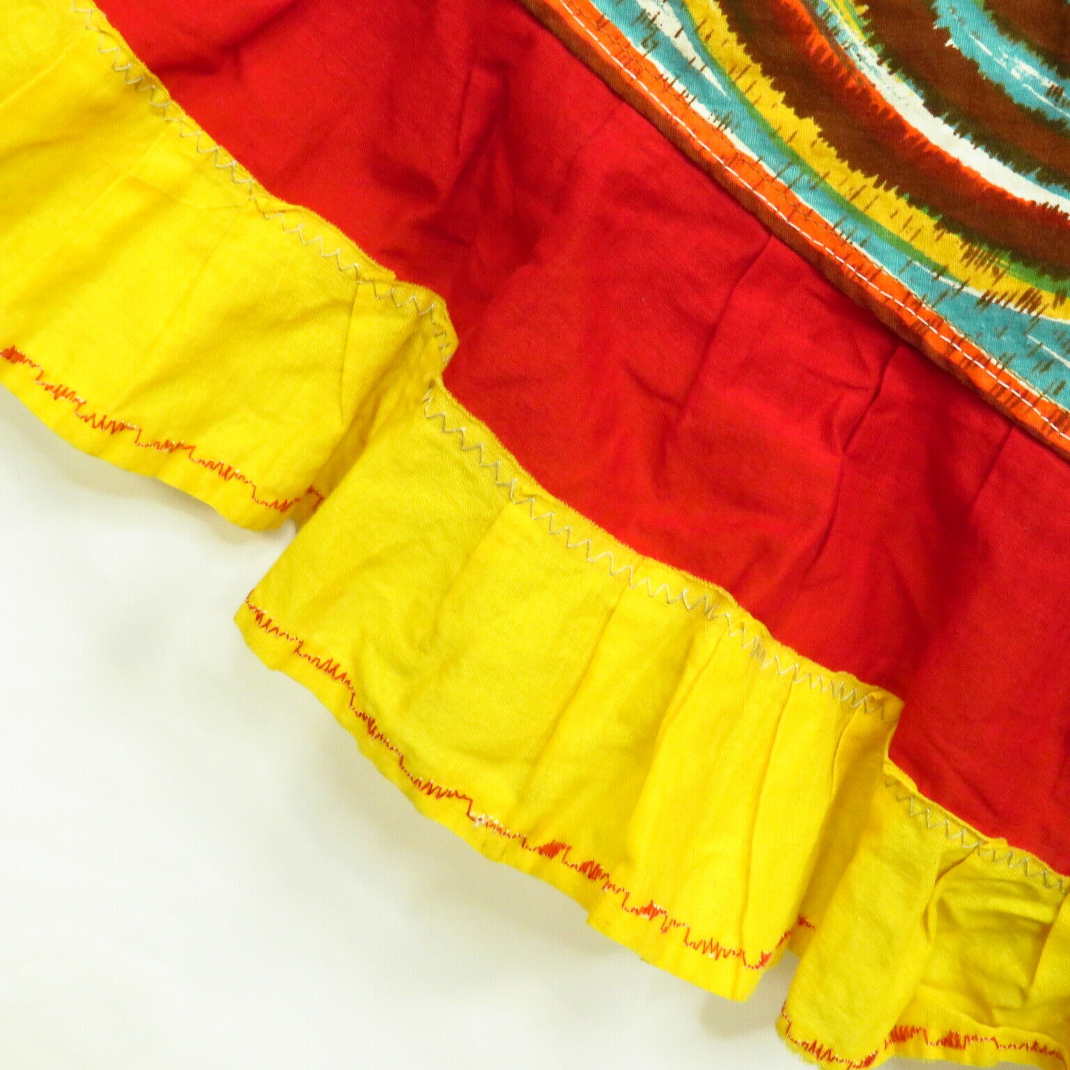 Vintage Boho Circle Skirt Size XS AS IS Needs Repair - Fresh Stock Dated February 2026